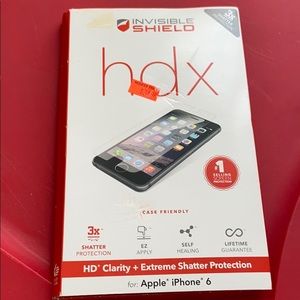 NIB invisible shield HDX iPhone 6 protector
